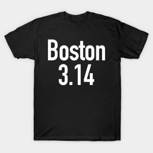 Boston 3:14 Pi Day T-Shirt